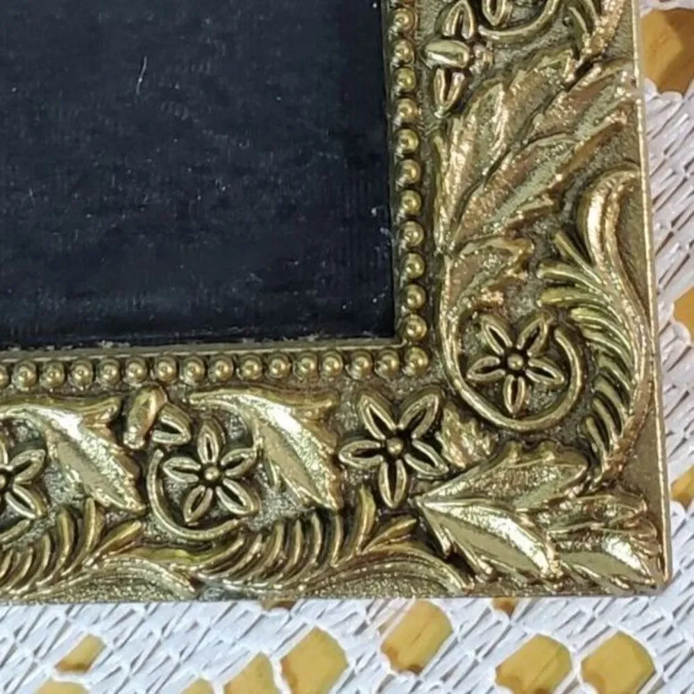 Vintage or Antique Style Ornate Gold Colored Picture Frames 2 in the set